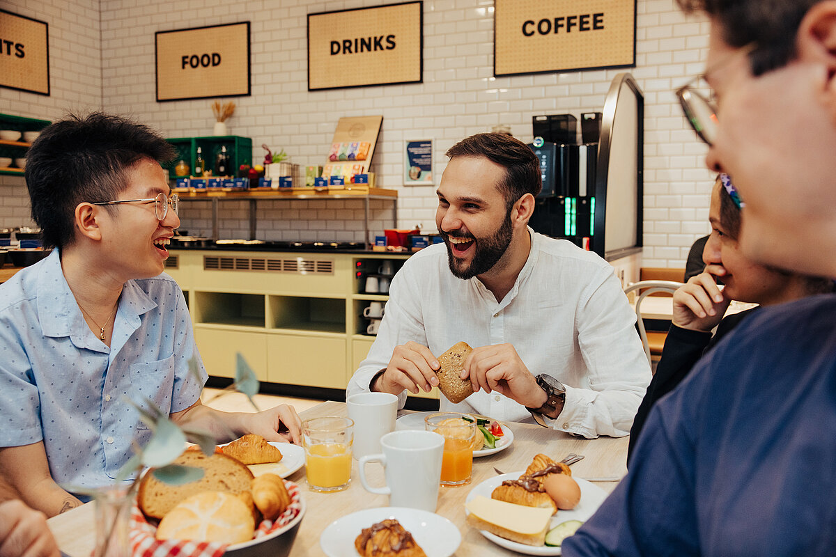 Salle de petit déjeuner MEININGER Hotel Vienna Downtown Franz