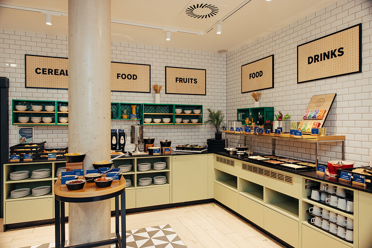 Salle de petit déjeuner MEININGER Hotel Vienna Downtown Franz