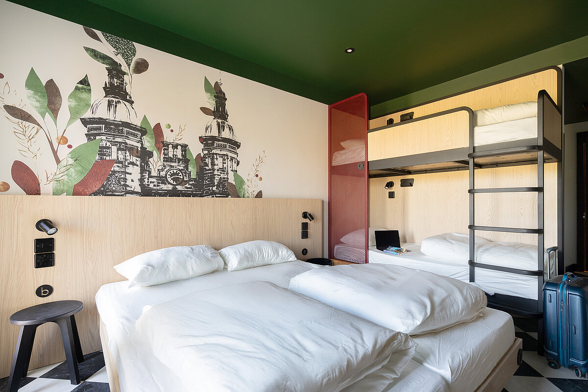 Familienzimmer MEININGER Hotel Edinburgh Haymarket