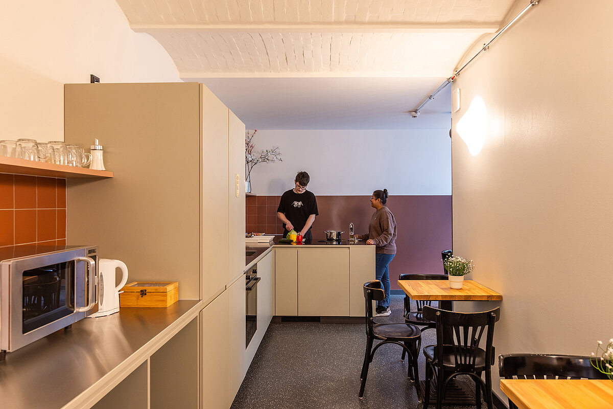 Guest kitchen MEININGER Hotel Berlin Mitte "Humboldthaus"