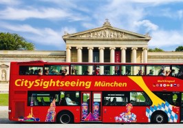 seværdigheder i München - München: 1- eller 2-dages hop-on hop-off-busbillet