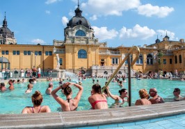 Qué hacer en Budapest - Budapest: 1 día en los Baños Széchenyi con pálinka opcional