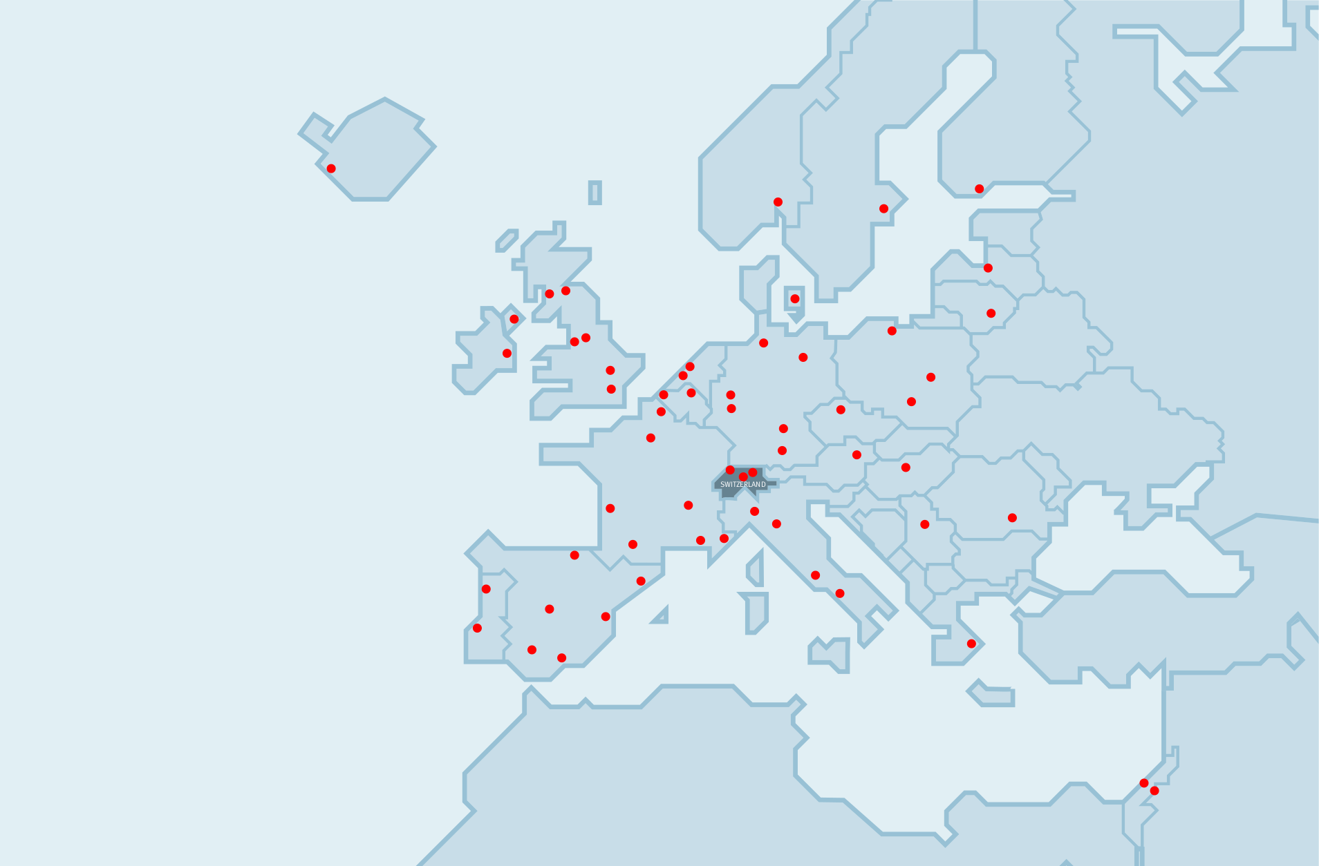 MEININGER Hotels en Europe / CH
